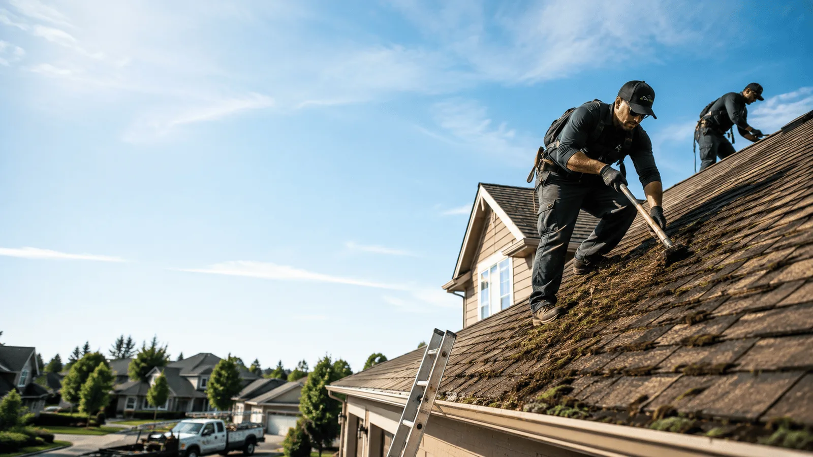 Roof Moss Removal in Larkspur, CO near me